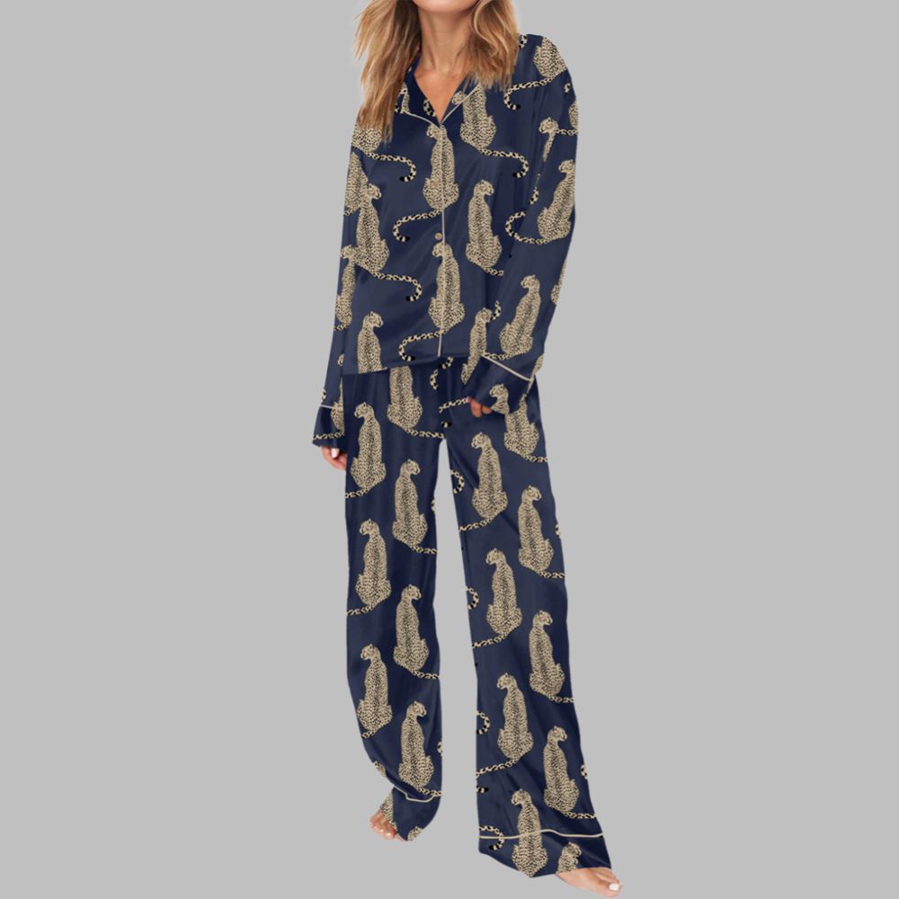 Cheetah Pajama Set - Image 3