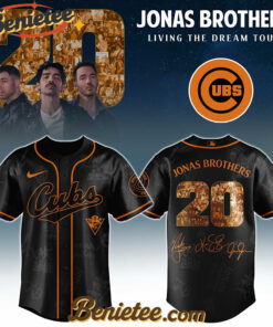 Chicago Cubs All Team MLB x Jonas Brothers Tour 2025 Baseball Jersey Editions Limited,