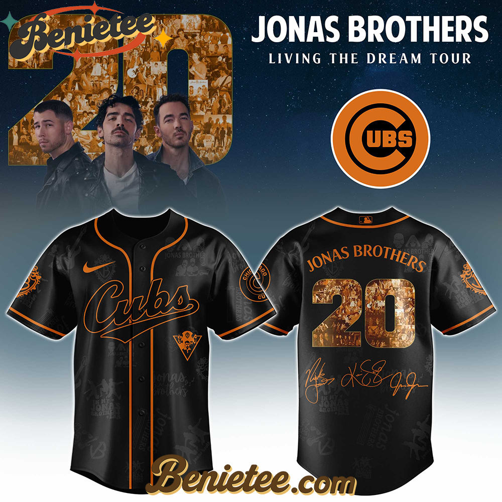 Chicago Cubs All Team MLB x Jonas Brothers Tour 2025 Baseball Jersey Editions Limited,