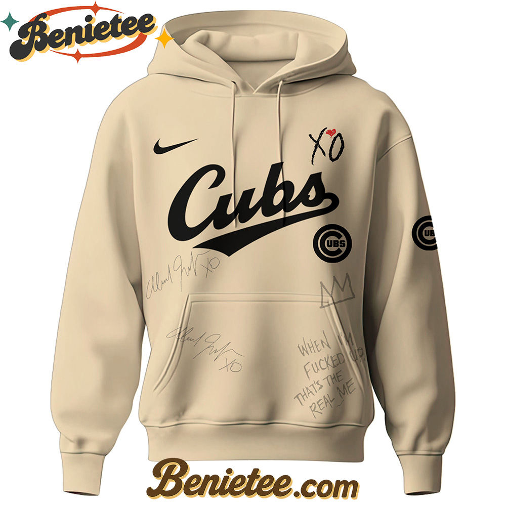 Chicago Cubs x The Weeknd After Hours Til Dawn Hoodie Limited Edition, Custom The Weeknd For Fans, After Hours Till Dawn Tour Gift For Fan - Image 2