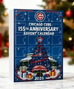 Chicago Cubs Gift Box Advent Calendar | 2D Acrylic Mini Figures