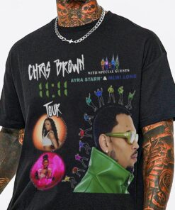Chris Brown 11:11 Tour 2024 Graphic Shirt, Chris Brown Tour Sweatshirt Hoodie