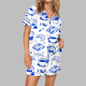 Coffee Lover Pajama Set For Women