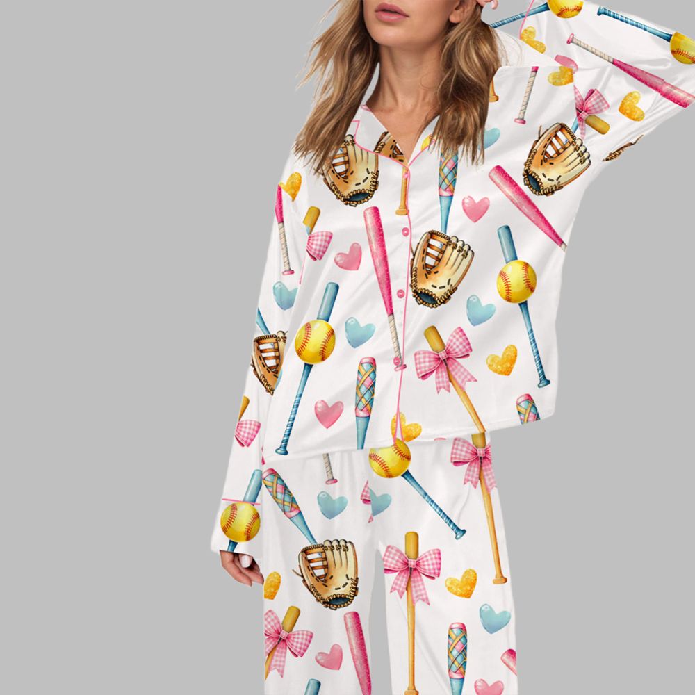 Coquette Softball Pajama Set - Image 2