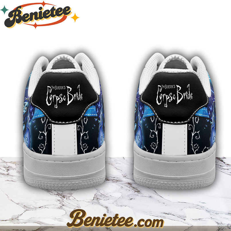 Corpse Bride x Halloween Air Low-Top Sneakers Shoes For Men And Women - Image 3