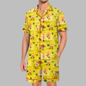 Cowboys Are Too Hot For Jeans Pride Month Love Is Love Print Pajama Set