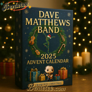 DMB Dave Matthews Band Advent Calendar 2025 CHRISTMAS GIFT, CHRISTMAS IDEA, Christmas Countdown Advent Calendar Gift Box with 24 Acrylic Ornaments