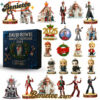 David Bowie Starman Advent Calendar 2025 CHRISTMAS GIFT, CHRISTMAS IDEA, Christmas Countdown Advent Calendar Gift Box with 24 Acrylic Ornaments