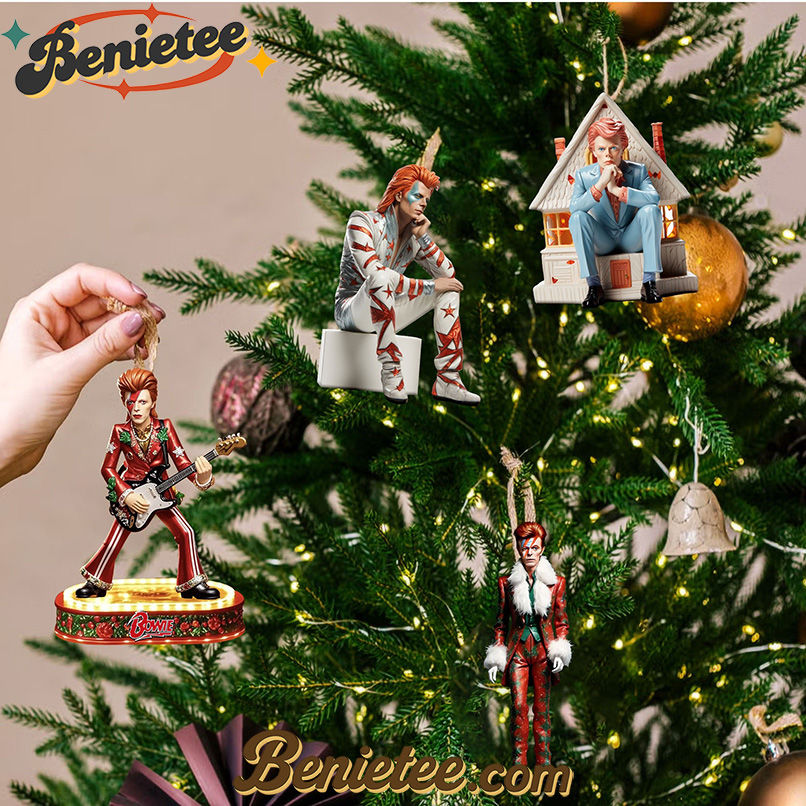 David Bowie Starman Advent Calendar 2025 LNth, Christmas Countdown Advent Calendar Gift Box with 24 Acrylic Ornaments - Image 4