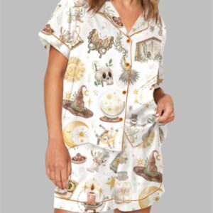 Dark Magic Pajama Set For Women