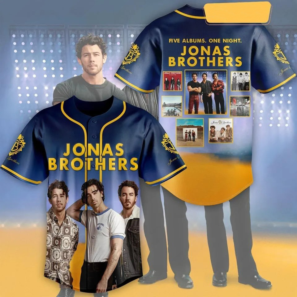 Joe Jonas Baseball Jersey Shirt