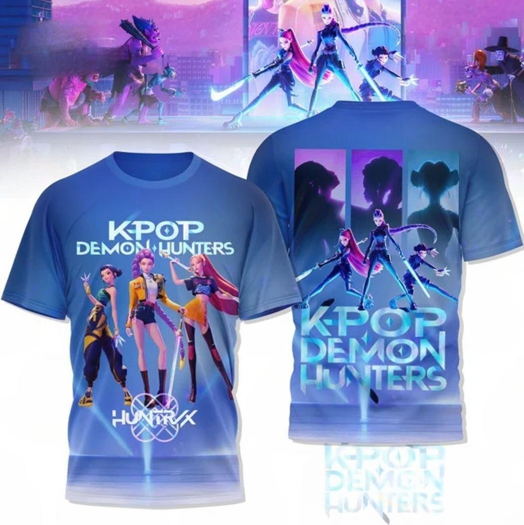 KPop Demon Hunters 3D T-Shirt