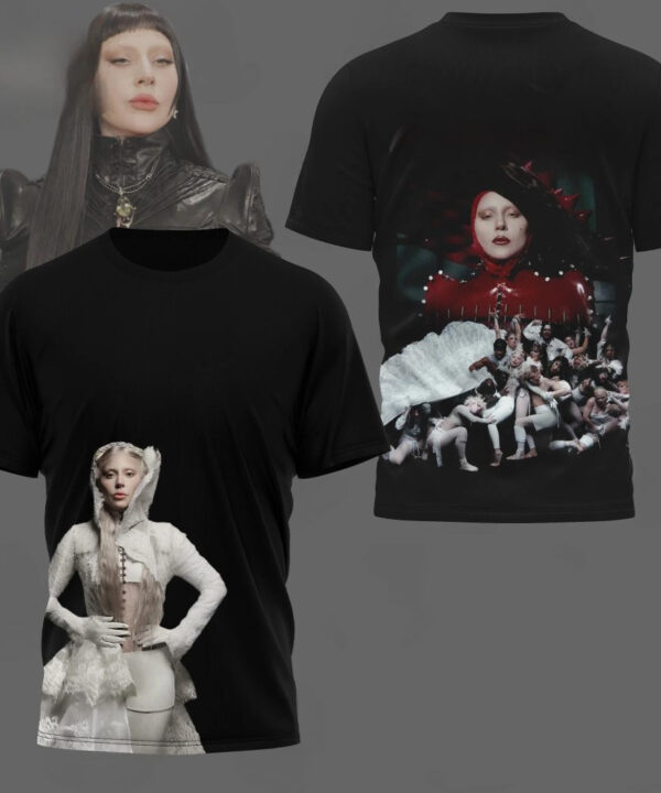 Lady Gaga Mayhem LG7 Album Out 2025 3D T-Shirt