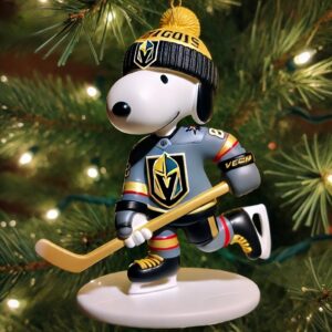 Vegas Golden Knights Hockey Snoopy Ornament