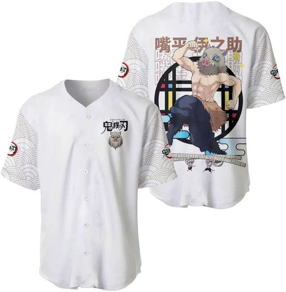 Demon Slayer Inosuke Baseball Jersey