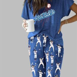 LA Dodgers Baseball Casual Pajama Set