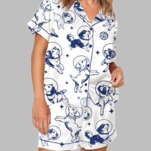 Dogs In Space Pajama Set
