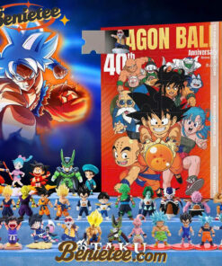 Dragon Ball Advent Calendar, Christmas Countdown Advent Calendar Gift Box with 24 Acrylic Ornaments