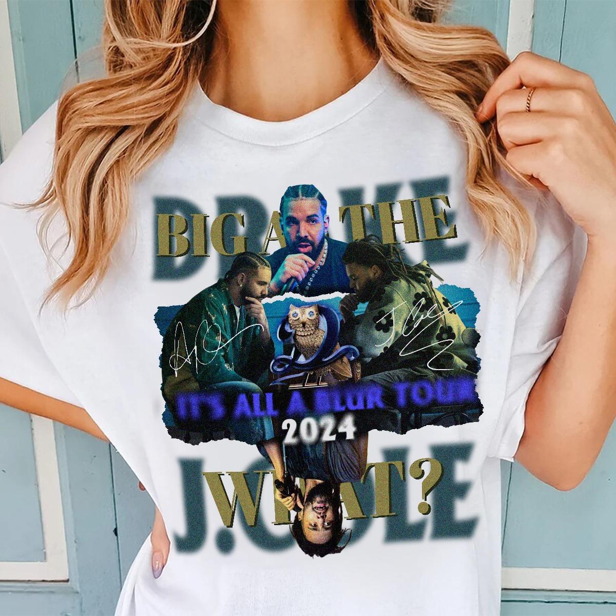 Drake And J. Cole Hip Hop Rap Shirt - Image 4