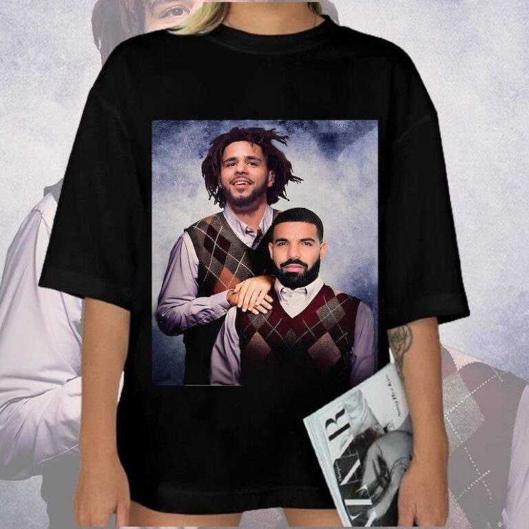 Drake And J. Cole Step Bros Funny Hip Hop Rap Shirt