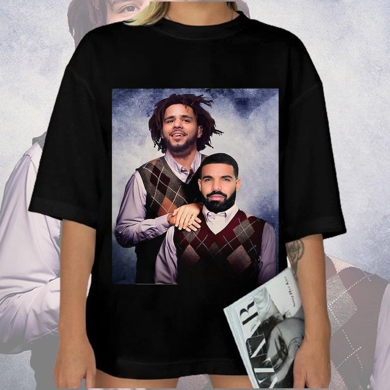 Drake And J. Cole Step Bros Funny Hip Hop Rap Shirt