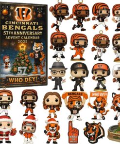 Cincinnati Bengals 57th Anniversary Advent Calendar 2025