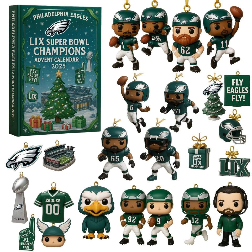 Eagles LIX Super Bowl Champions Advent Calendar