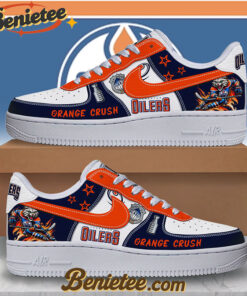 Edmonton Oilers Air Low-Top Sneakers Shoes For Men And Women
