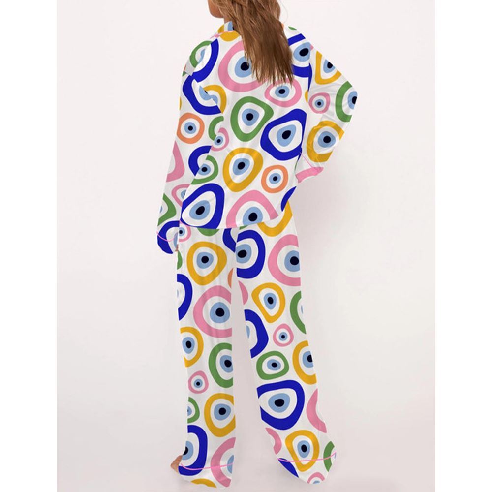 Evil Eye Pajama Set For Women - Image 3