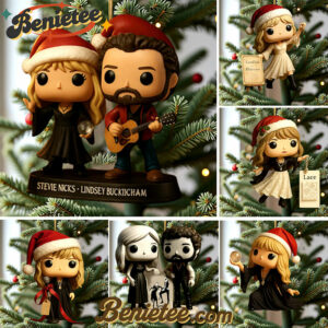 Fleetwood Mac 2025 Advent Calendar, Christmas Countdown Advent Calendar Gift Box with 24 Acrylic Ornaments