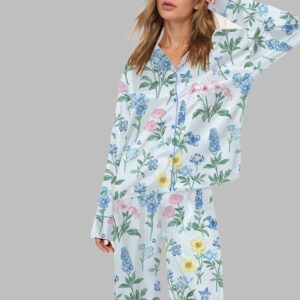 Floral Pajama Set For Women