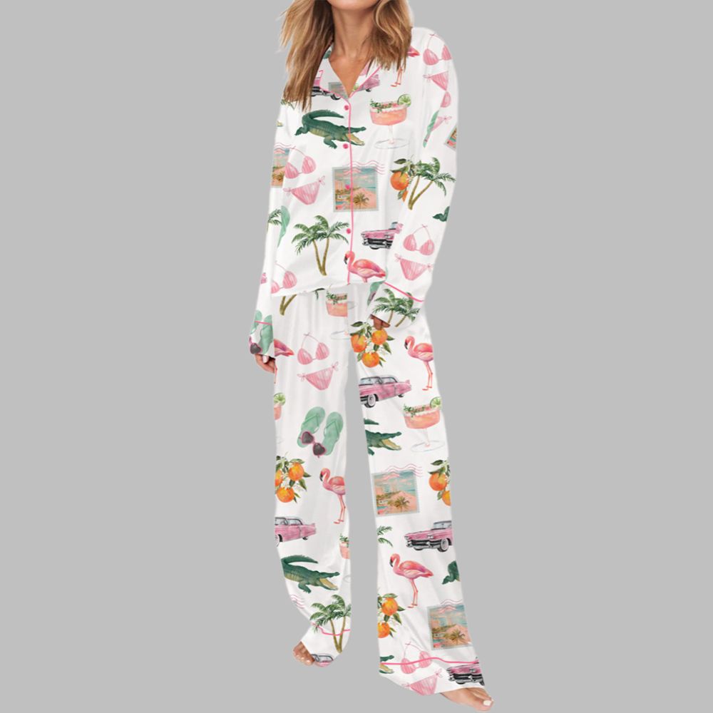Florida Palm Beach Pajama Set - Image 3