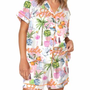 Florida Preppy Pajama Set