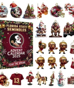 Florida State Seminoles Football 2025 Advent Calendar