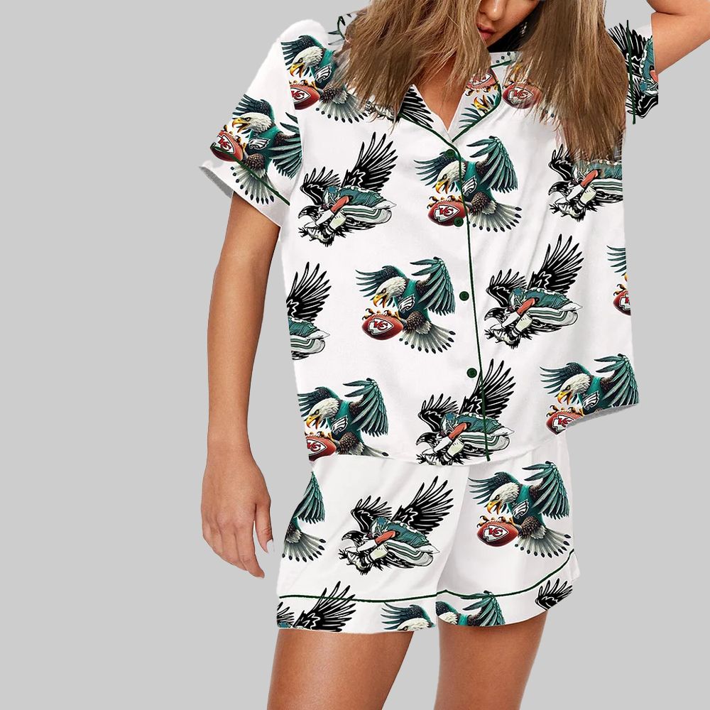 Fly Saquon Fly Philadelphia Football Pajama Set - Image 2