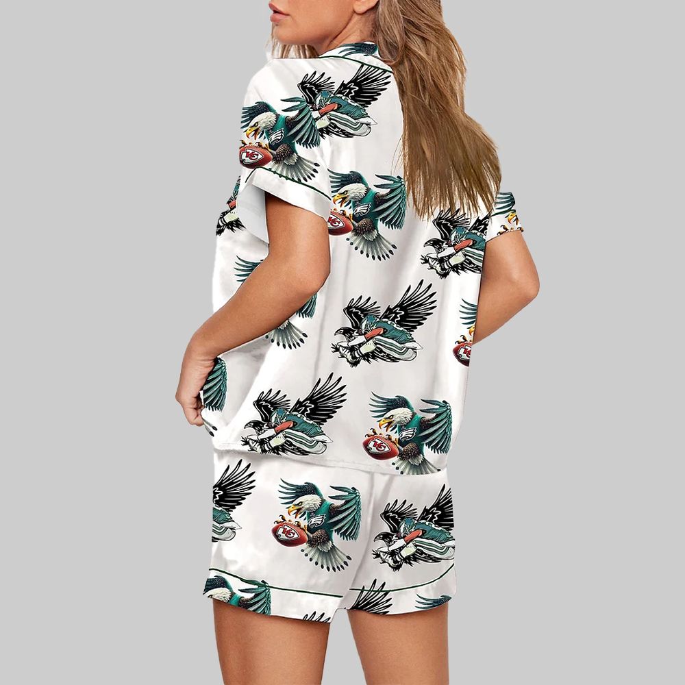 Fly Saquon Fly Philadelphia Football Pajama Set - Image 3