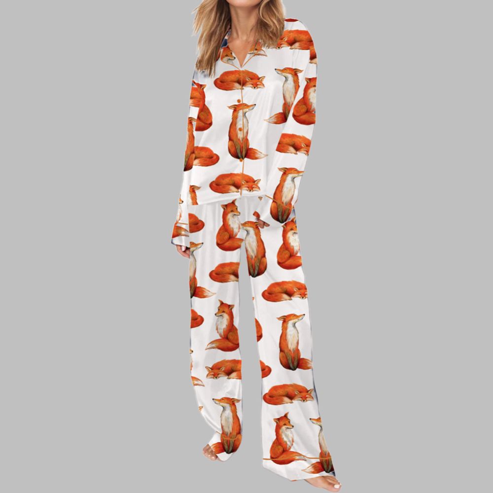Fox Pajama Set For Women - Image 2