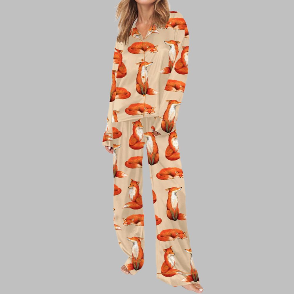 Fox Pajama Set For Women - Image 4