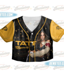 Alternative view of Miss Possessive Tour Concert Jersey, Tate McRae Tour 2025 Shirt, Tate McRae Graphic Baseball Jersey