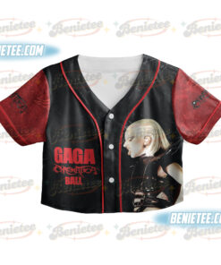 Alternative view of Mayhem Tour Baseball Jersey, Lady Gaga Fan Gift Shirt, Pop Music Lover Jersey