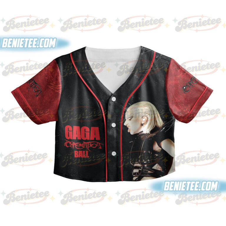 Alternative view of Mayhem Tour Baseball Jersey, Lady Gaga Fan Gift Shirt, Pop Music Lover Jersey