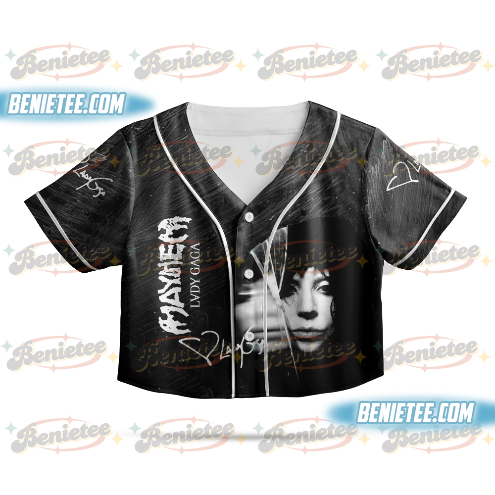 Lady Gaga Mayhem Ball Tour Baseball Jersey, Lady Gaga The Mayhem Shirt - Image 2