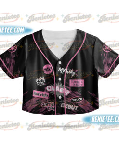 Alternative view of Katseye Lollapalooza 2025 Merch Large Baseball Jersey