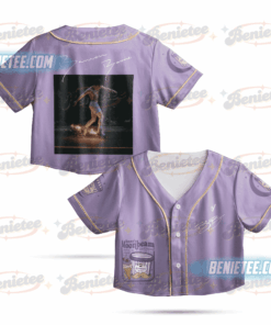 Moonbeam Ice Cream Crop Top Baseball Jersey, Tour Album 2025 Concert Jersey, America Concert Tour Jersey, Mystical Magical