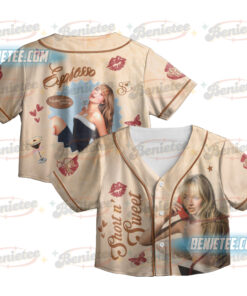 Sabrina Carpenter New Album Short N’ Sweet 2025 Baseball Jersey
