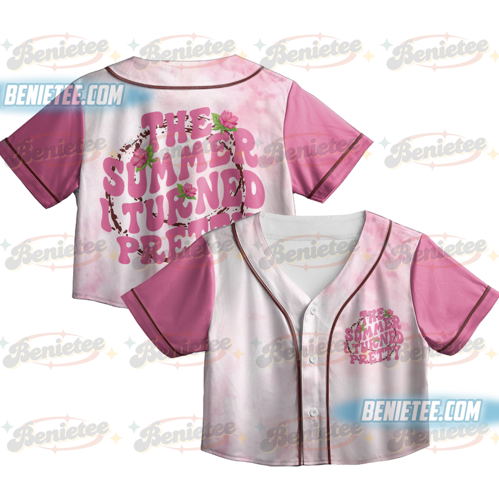 Cousins beach Baseball Croptop the summer i turned pretty