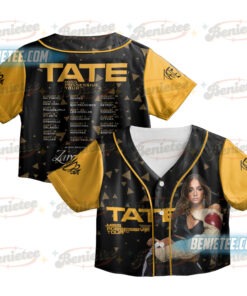 Miss Possessive Tour Concert Jersey, Tate McRae Tour 2025 Shirt, Tate McRae Graphic Baseball Jersey
