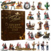 George Strait Premium Advent Calendar 2025 CHRISTMAS GIFT, CHRISTMAS IDEA, Christmas Countdown Advent Calendar Gift Box with 24 Acrylic Ornaments