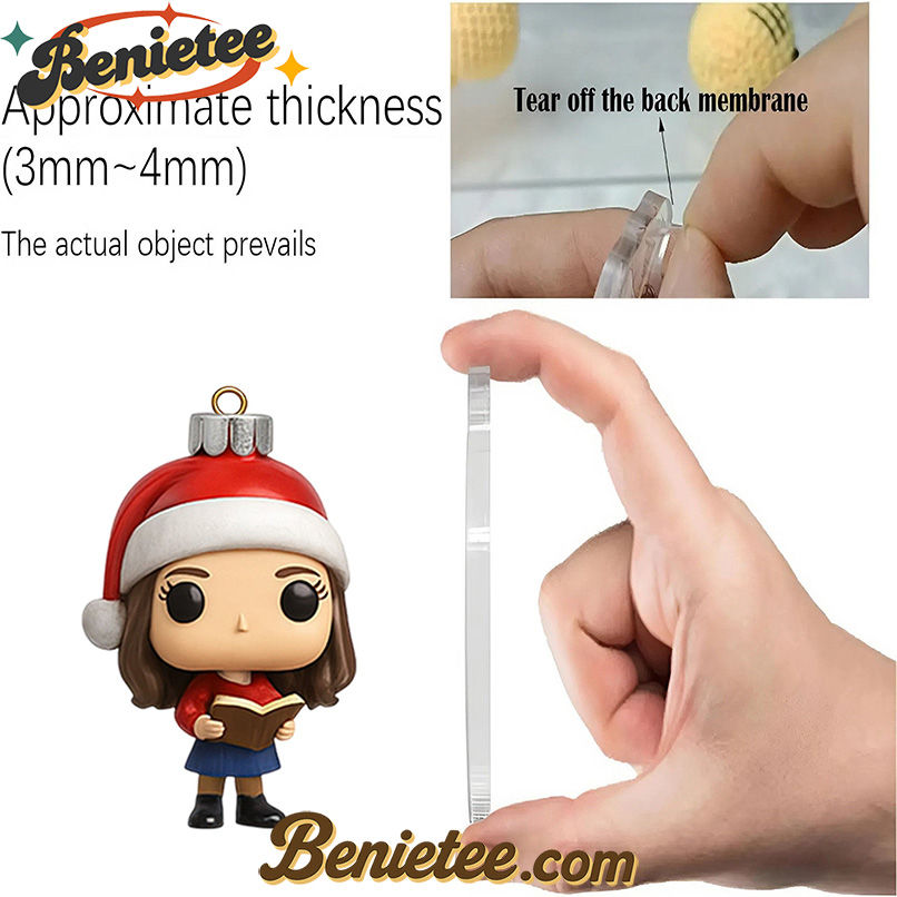 Gilmore Girls Premium Advent Calendar 2025 CHRISTMAS GIFT, CHRISTMAS IDEA, Christmas Countdown Advent Calendar Gift Box with 24 Acrylic Ornaments - Image 3