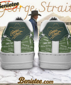 Alternative view of George Strait Air Low-Top Sneakers Shoes For Men And Women